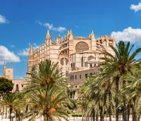 Park de la Mar Kathedrale La Seu in Palma